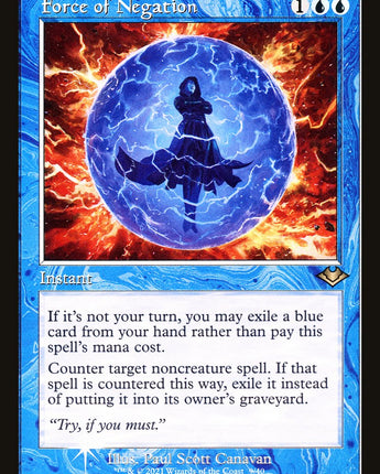 Force of Negation (Retro Frame)