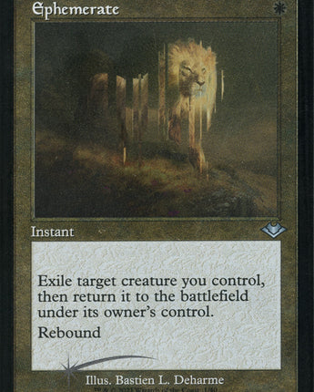 Ephemerate (Retro Frame) (Foil Etched)
