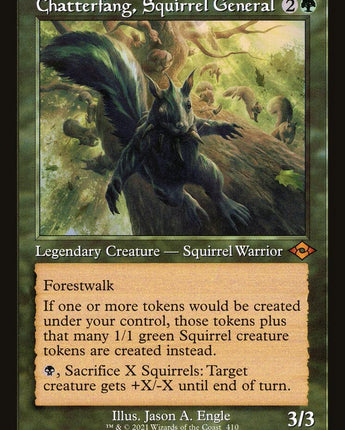 Chatterfang, Squirrel General (Retro Frame)
