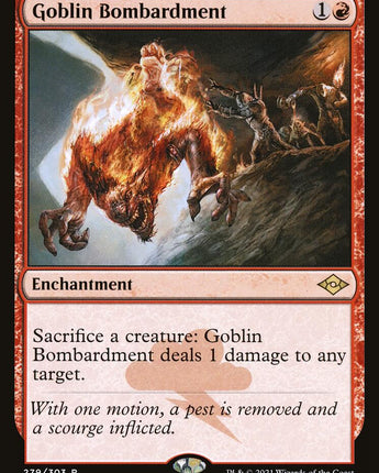 Goblin Bombardment