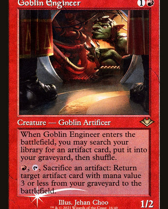 Goblin Engineer (Retro Frame)