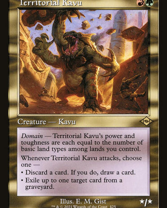 Territorial Kavu (Retro Frame)