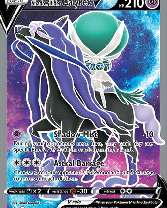 Shadow Rider Calyrex V (Full Art)