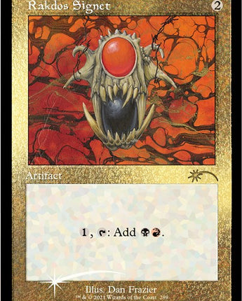 Rakdos Signet (Foil Etched)