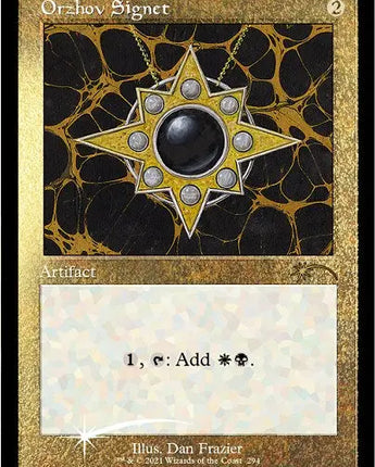 Orzhov Signet (Foil Etched)