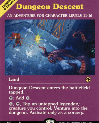 Dungeon Descent (Dungeon Module)