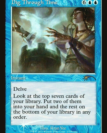 Dig Through Time (Retro Frame)