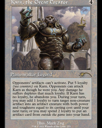 Karn, the Great Creator