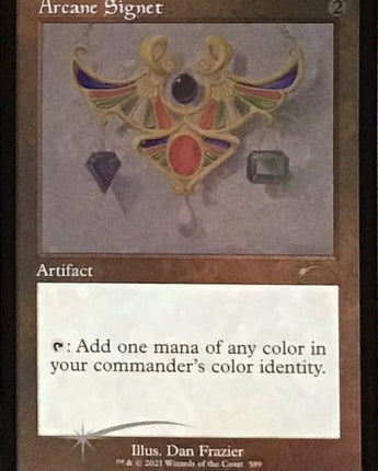 Arcane Signet (589) (Foil Etched)