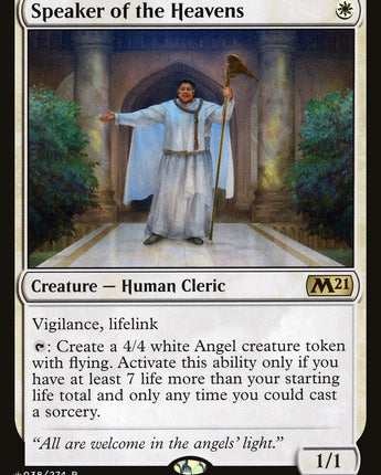 Speaker of the Heavens