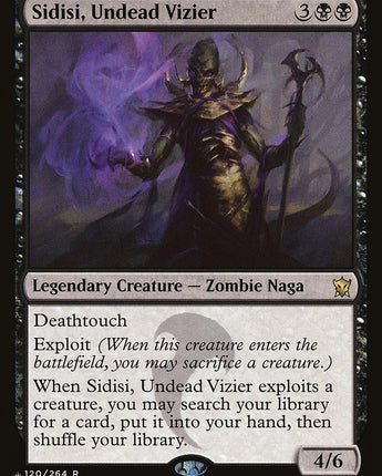 Sidisi, Undead Vizier
