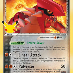 Team Magma's Groudon