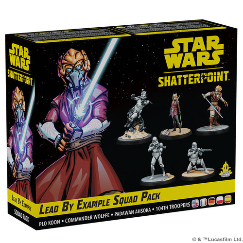 Star Wars Shatterpoint Lead by Example Squad Pack