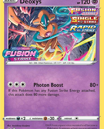 Deoxys - SWSH170 (Prerelease)