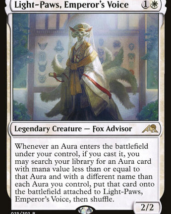 Light-Paws, Emperor's Voice