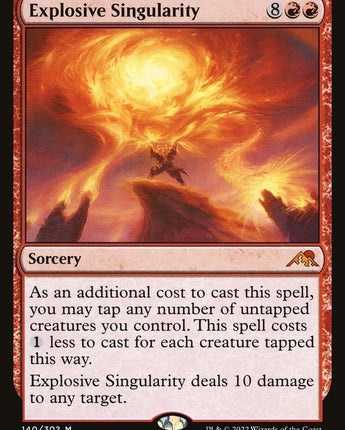 Explosive Singularity