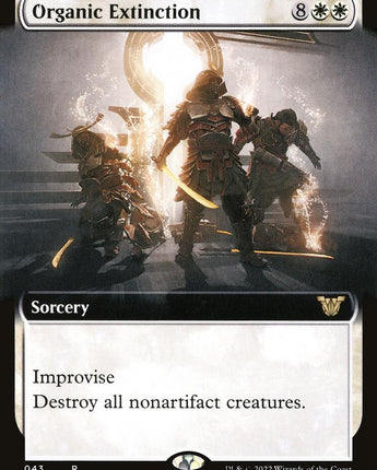 Organic Extinction (Extended Art)