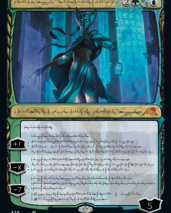 Tamiyo, Compleated Sage (Phyrexian) (Foil Etched)