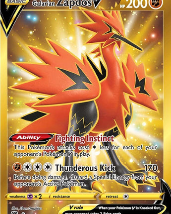 Galarian Zapdos V (Secret)