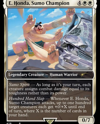 E. Honda, Sumo Champion