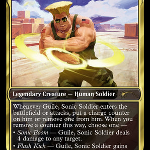 Guile, Sonic Soldier