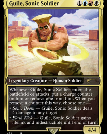 Guile, Sonic Soldier
