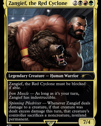 Zangief, the Red Cyclone