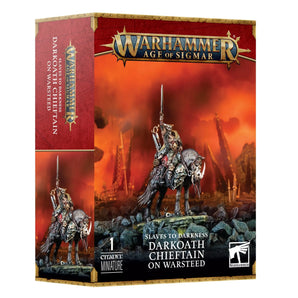 Slaves to Darkness Darkoath Chieftain on Warsteed 