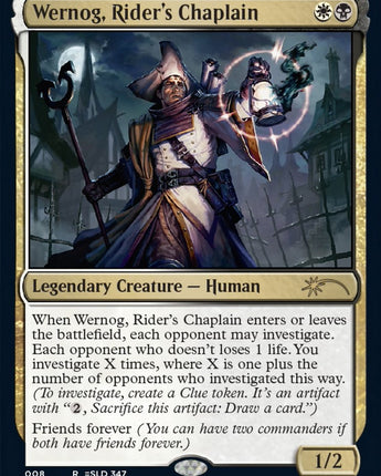 Wernog, Rider's Chaplain