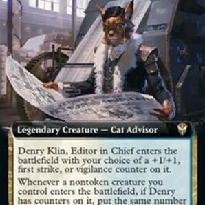Denry Klin, Editor in Chief (Extended Art)
