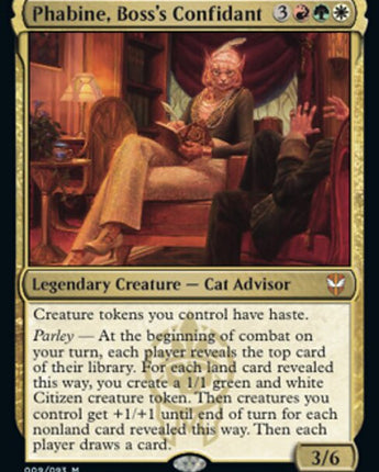 Phabine, Boss's Confidant