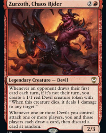 Zurzoth, Chaos Rider