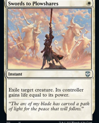 Swords to Plowshares