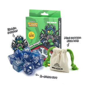 Dice Goblin Death Knight RPG Dice (8 pcs) 