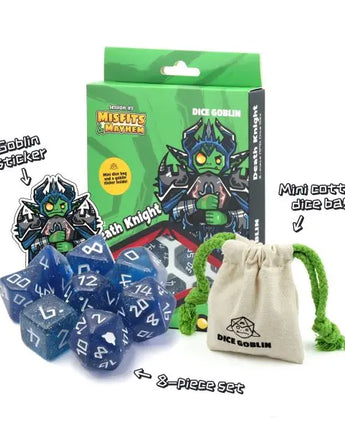 Dice Goblin Death Knight RPG Dice (8 pcs) 