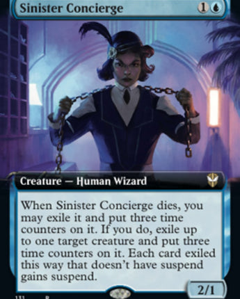 Sinister Concierge (Extended Art)