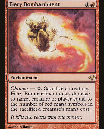 Fiery Bombardment