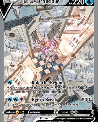 Origin Forme Palkia V (Alternate Full Art)