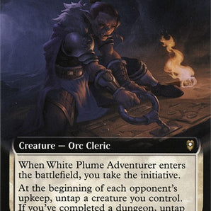 White Plume Adventurer (Extended Art)