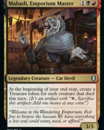 Mahadi, Emporium Master