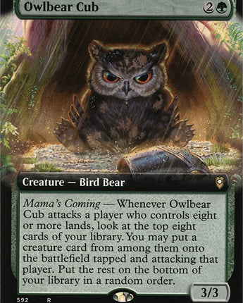 Owlbear Cub (Extended Art)