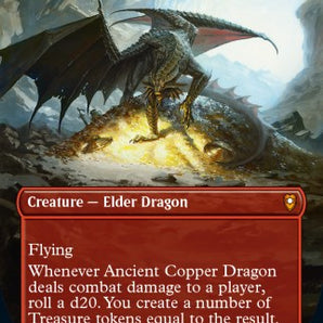 Ancient Copper Dragon (Borderless)