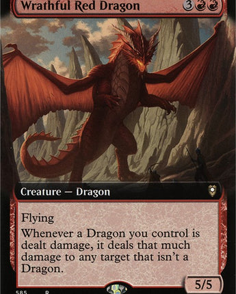 Wrathful Red Dragon (Extended Art)