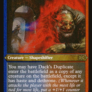 Dack's Duplicate (Foil Etched)