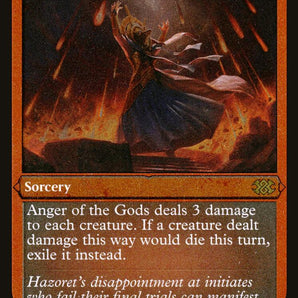 Anger of the Gods (Foil Etched)