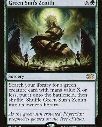 Green Sun's Zenith