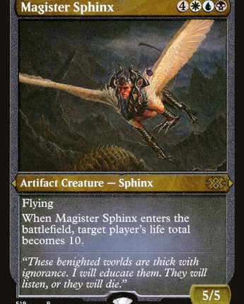Magister Sphinx (Foil Etched)