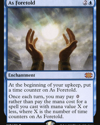 As Foretold
