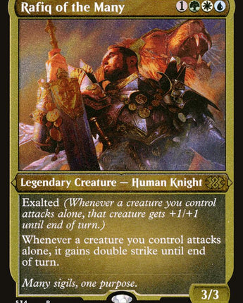 Rafiq of the Many (Foil Etched)