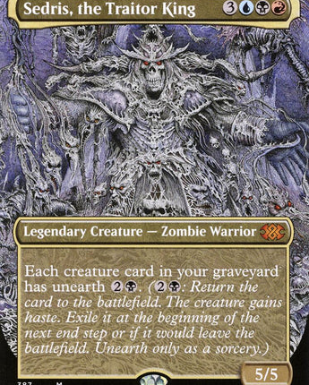 Sedris, the Traitor King (Borderless)